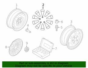 Диск колесный R16 VW Beetle 12-16