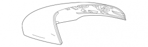 Крышка бокового зеркала левая Mercedes A-class V177 19-22