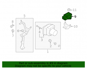 YAW Rate sensor Subaru Forester 08-13 SH