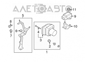 YAW Rate sensor Subaru Forester 08-13 SH