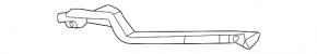 Кріплення заднього бампера праве Honda Civic 11-15 2013-15