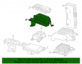 Кронштейн на Transfer Case Module Mercedes X247 GLB 20-26