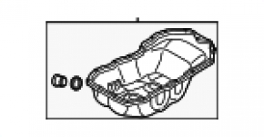 Поддон масляный Mazda 3 12-13