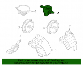 Динамик в торпеде левый Hyundai Santa FE 19-23 Harman Kardon