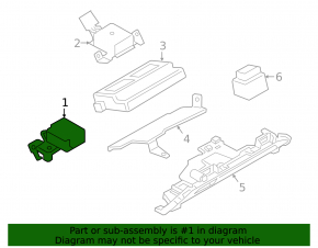 INNER MOBILE PHONE ANTENNA MODULE Mazda 3 19-26
