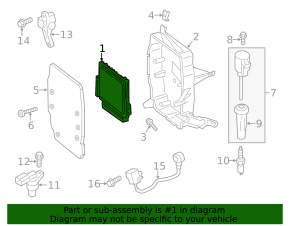 Блок ECU компьютер двигателя Ford C-max MK2 13-17