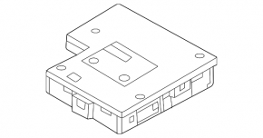 SMART KEYLESS ENTRY CONTROL MODULE Nissan Murano 25-26