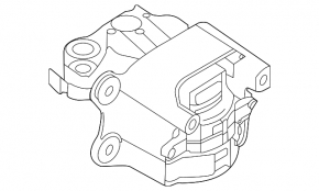 Подушка кпп Land Rover Discovery Sport 21-23 2.0