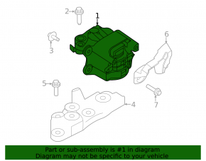 Подушка кпп Land Rover Discovery Sport 21-23 2.0