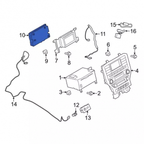 SYNC MODULE Ford Mustang mk6 15-23