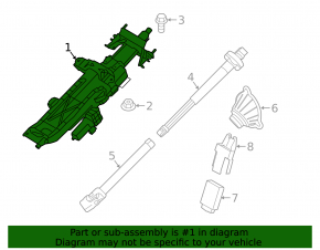 Рулевая колонка BMW 7 G11 G12 16-22