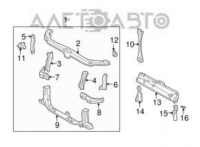 Накладка телевизора Lexus RX300 98-03