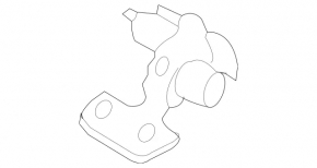 Форсунка омывателя левая Mercedes W164 ML X164 GL
