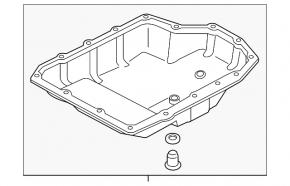 Поддон АКПП Mazda CX-50 23-26