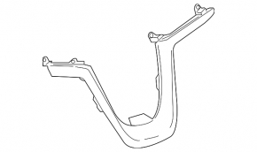 Накладка руля Buick Encore 13-22 хром