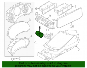 Кнопка start-stop Mazda CX-50 23-26 черное обрамление