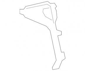 Обрамление птф правое Lexus RX350 RX450h 16-19 F-sport