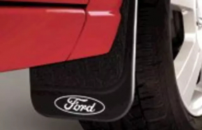 Брызговик задний левый Ford Fusion mk5 13-20 с эмблемой Ford