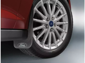 Брызговик задний левый Ford Fusion mk5 13-20 с эмблемой Ford