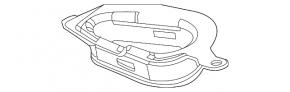 Повітроприймач Acura TLX 21-25 2.0 зверху