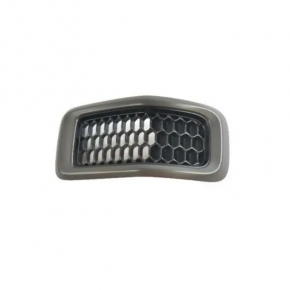 Решетка радиатора grill Jeep Cherokee KL 14-18 дорест сер комплект 7шт