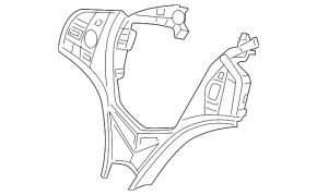 Кнопки управления на руле Acura MDX 14-16