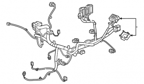Проводка подкапотная Chevrolet Bolt EV 22-23