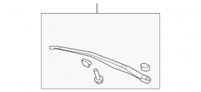 Повідець двірника лівий Acura MDX 07-13