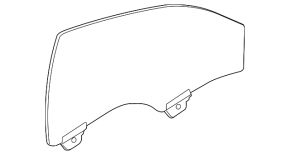 Стекло двери передней правой Chevrolet Impala 14-20 триплекс