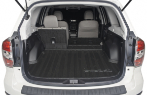 Коврик багажника резина передний Subaru Forester 14-18 SJ черный