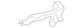 Петля капота права Mazda3 03-09 HB