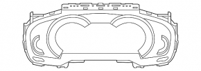 Щиток приборов BMW X7 G07 19-22 12.3", под проекцию, 34к