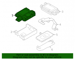 Compensator Control Module BMW 7 G11 G12 16-22