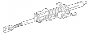 Рулевая колонка Mercedes A-class V177 19-22 с карданчиком