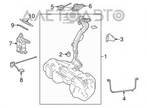 Топливный насос бензонасос Mercedes C-class W205 300/400/450 17-21