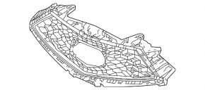Решетка радиатора grill Acura TLX 21-25 Base, sh-awd, a-spec, 2021-23. a-spec
