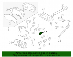 Кнопка SRH OFF Subaru Forester 19-24 SK