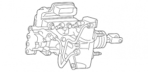 ABS АБС в сборе с ГТЦ Toyota Camry v50 12-14 hybrid usa