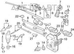 Бачок омывателя VW Beetle 12-19