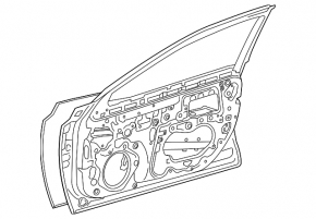 Двері голі передні права Toyota Camry v70 18-24-
