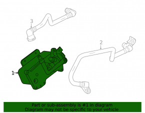 Охладитель масляный АКПП BMW 5 F10 14-16 2.0T RWD