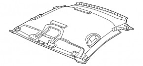 Обшивка потолка VW Beetle 12-13 черная без люка