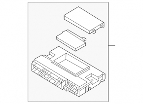 Gateway Control Unit Audi A5 F5 17-25