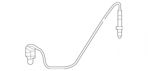 Лямбда-зонд перший Mercedes GLC 300/350e 16-19 2.0