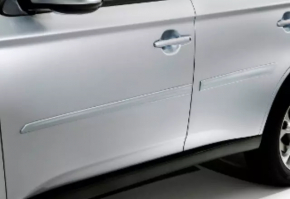 Молдинг двери нижний передней левой Mitsubishi Outlander 14-17