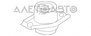 Подушка двигуна ліва Mercedes W164 ML V6