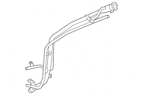 Заливная горловина топливного бака Mazda CX-9 16-23