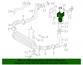 Дроссельная заслонка VW CC 08-17