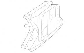 Кожух рульової колонки Mercedes W167 GLE 350 450 20-23 темно-сіра