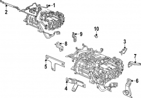 Проводка переднего бампера под парктроники Honda Accord 18-22 2.0h